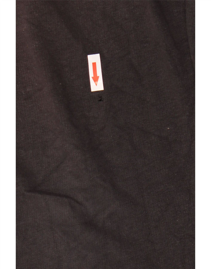Champion Mens Tracksuit Trousers Joggers Medium  Black Cotton