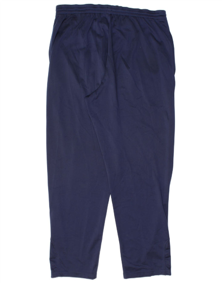 Adidas Mens Tracksuit Trousers UK 42/44 Large  Navy Blue Polyester