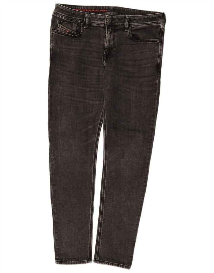 Diesel Mens Skinny Jeans W34 L30 Grey