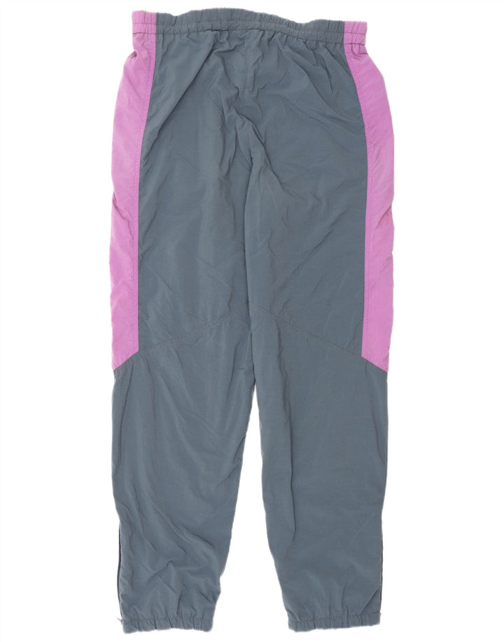 Diadora Mens Tracksuit Trousers Joggers Large  Grey Colourblock