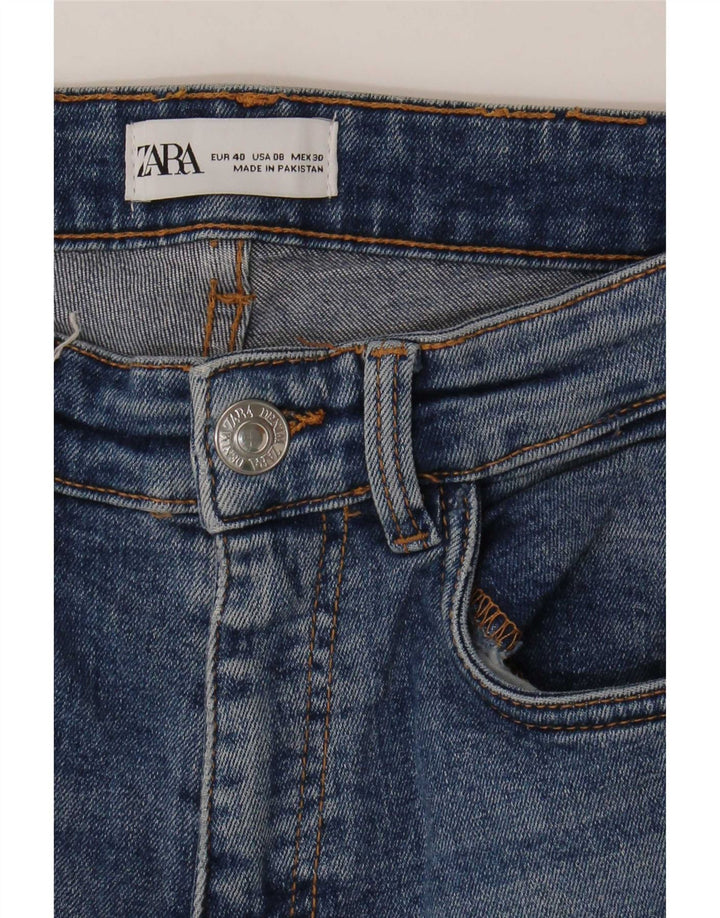 Zara Womens Flared Jeans EU 40 Medium W30 L26 Blue