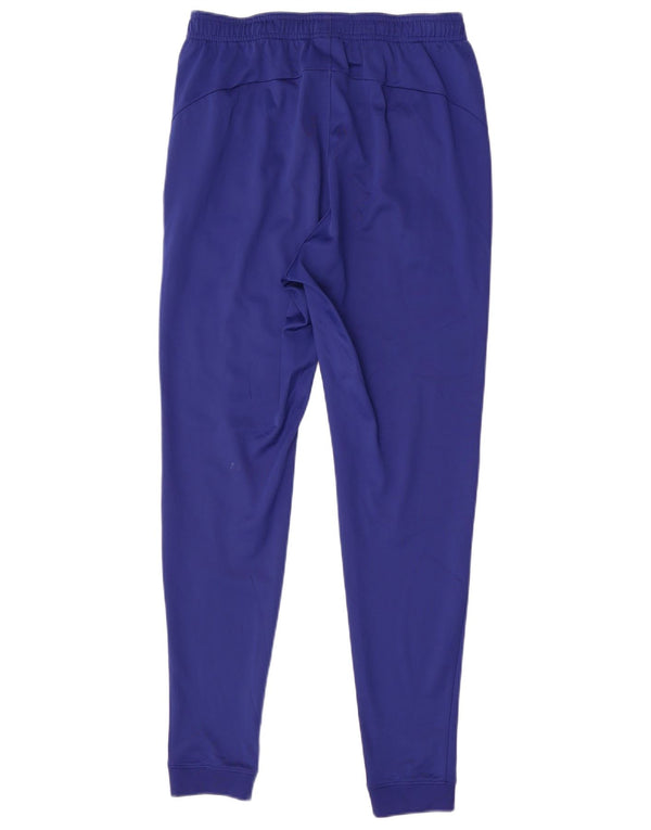 Nike Mens Barcelona Slim Fit Tracksuit Trousers Joggers Medium Navy Blue