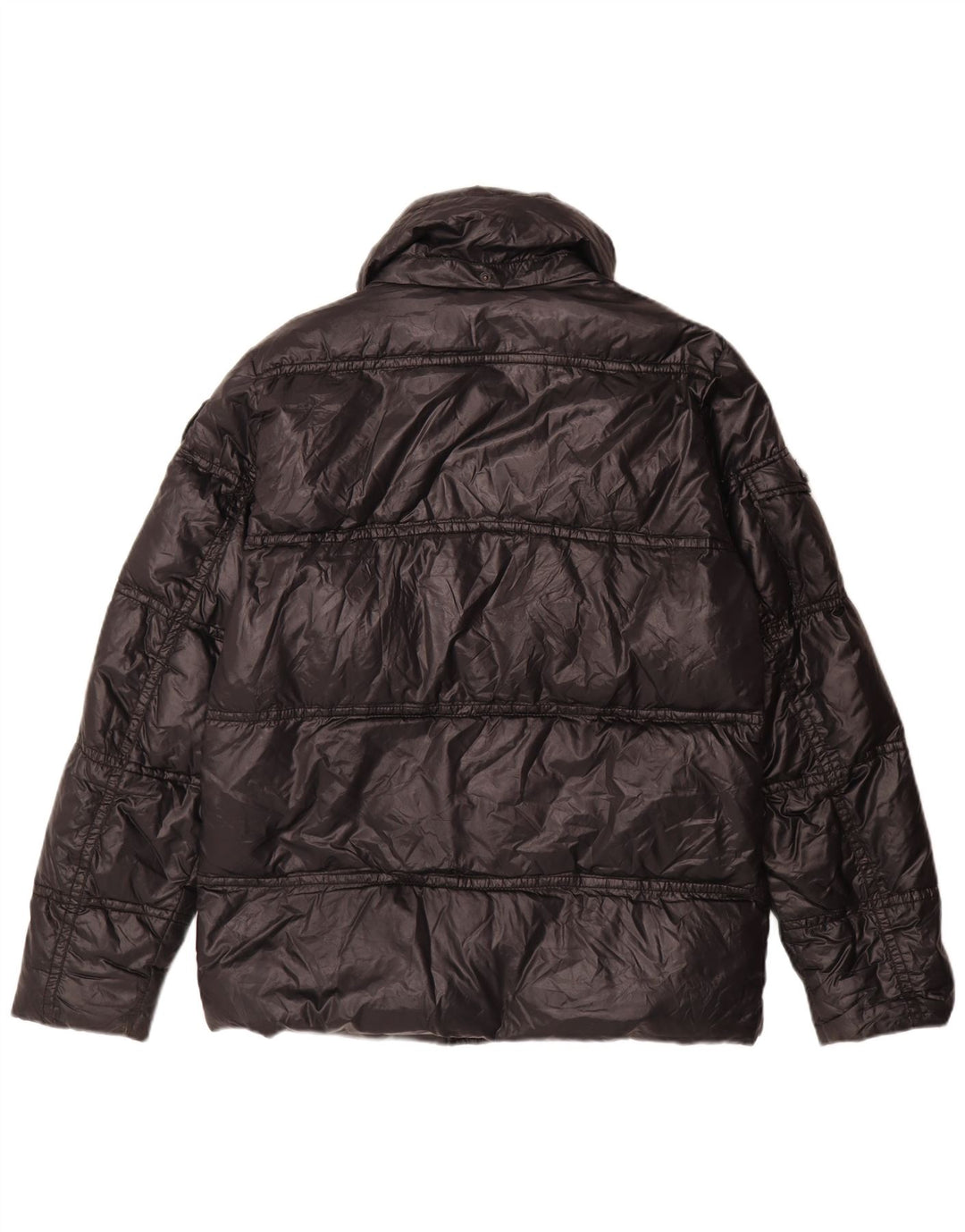 Blauer Mens Padded Jacket UK 38 Medium Black Polyamide