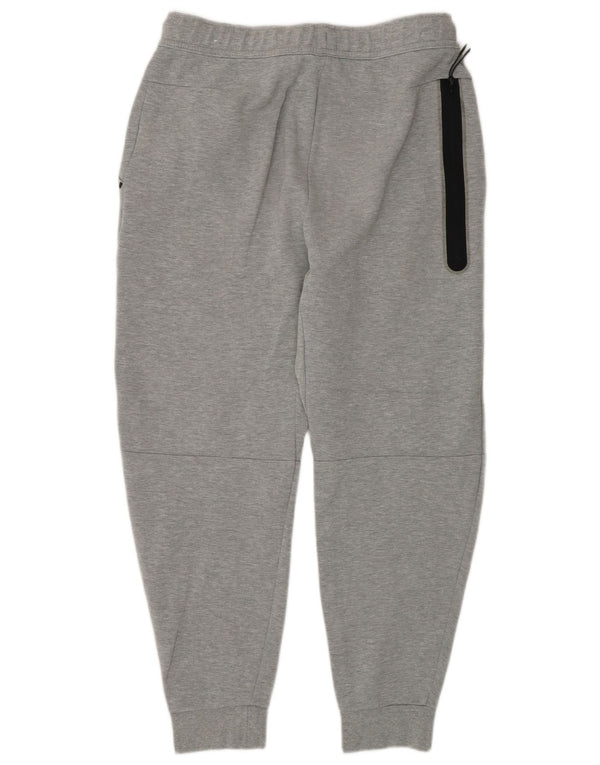 Nike Mens Tracksuit Trousers Joggers Medium  Grey Cotton