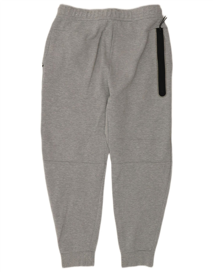 Nike Mens Tracksuit Trousers Joggers Medium  Grey Cotton