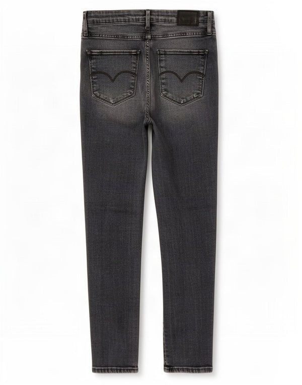 Levi's Womens 721 High Rise Skinny Jeans W30 L30 Grey Lyocell
