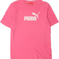 PUMA Mens Graphic T-Shirt Top Small Pink Vintage Puma and Second-Hand Puma from Messina Hembry 