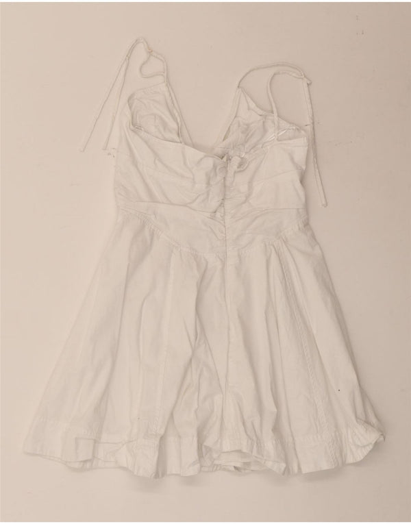 Zara Womens Sundress UK 12 Medium White