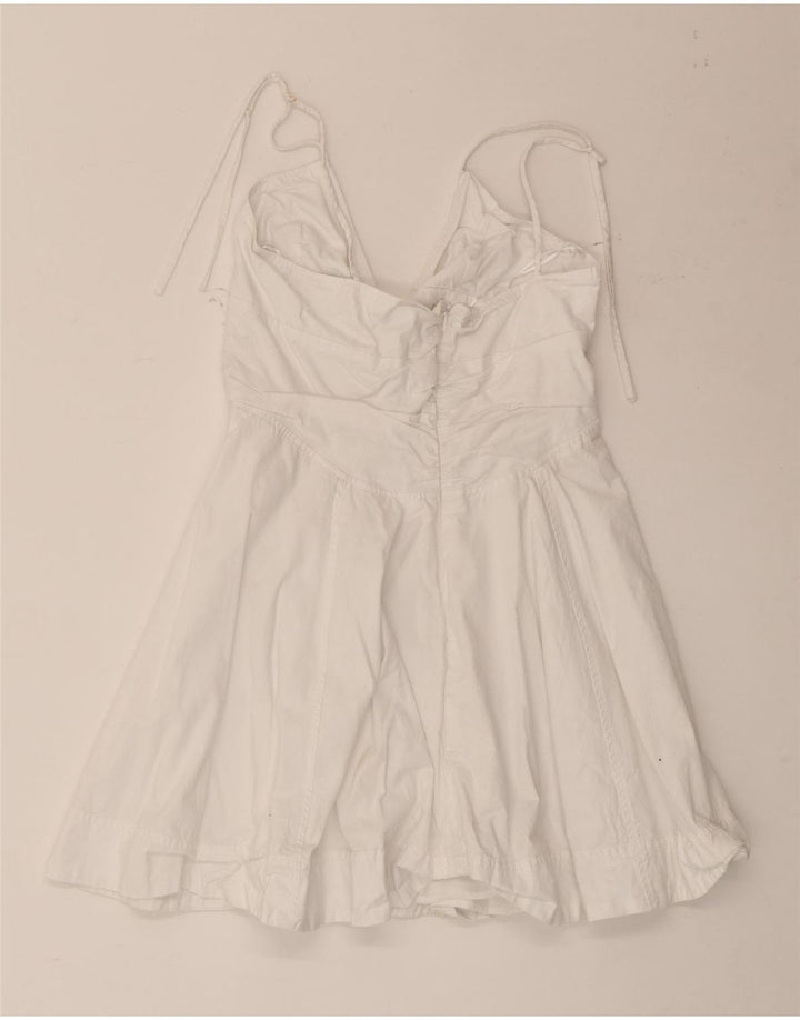 Zara Womens Sundress UK 12 Medium White