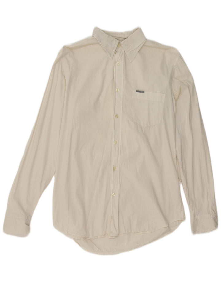 Calvin Klein Jeans Mens Shirt Large White