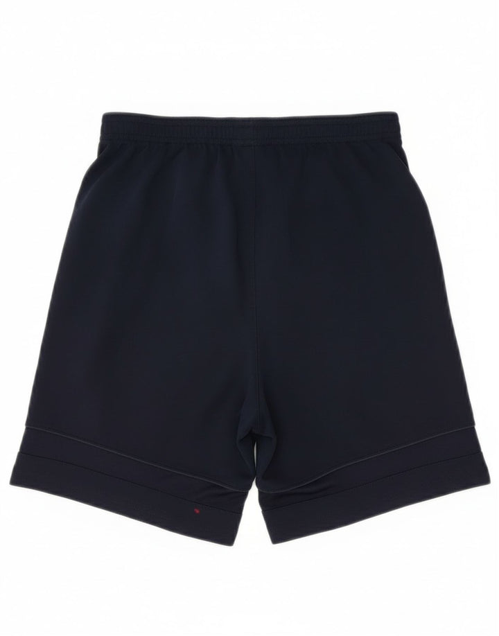 Nike Boys Dri Fit Sport Shorts 12-13 Years Large Navy Blue Polyester