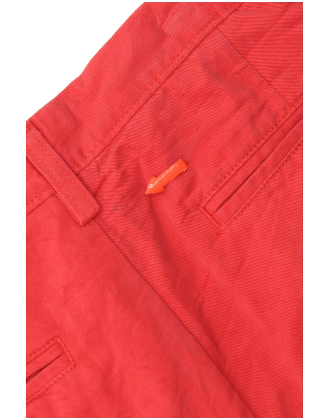 Nautica Mens Chino Shorts W32 Medium Red Cotton