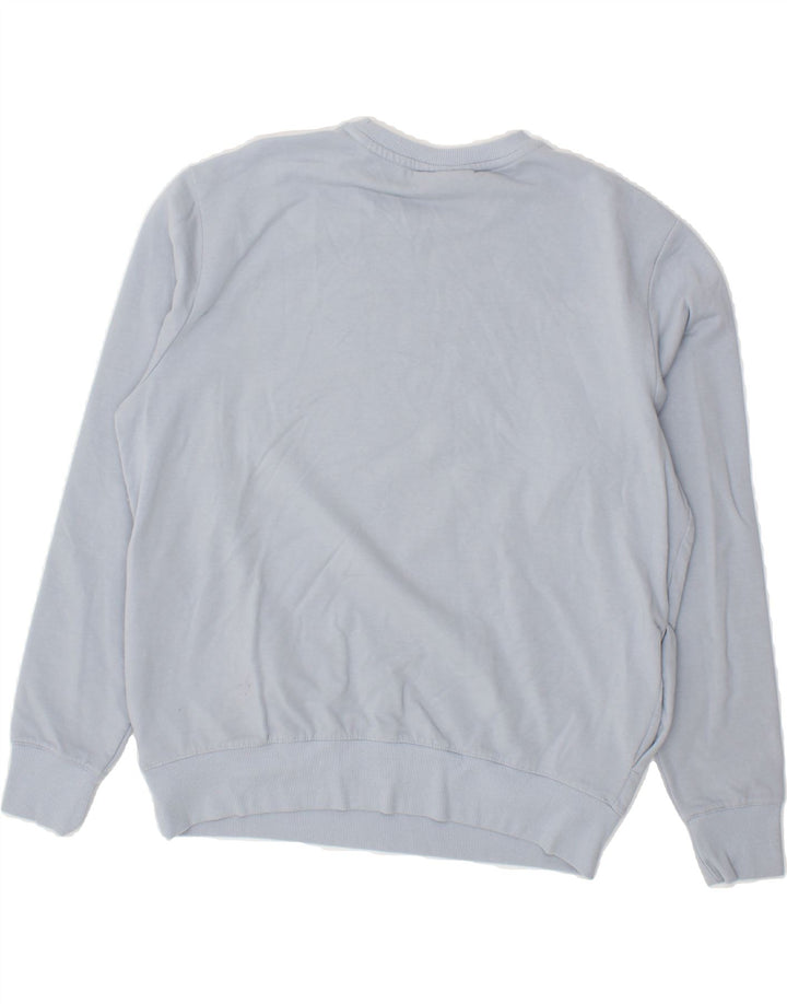 FILA Mens Sweatshirt Jumper Large Blue Cotton Vintage Fila and Second-Hand Fila from Messina Hembry 