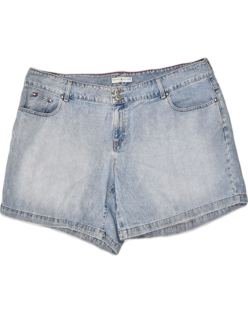 TOMMY HILFIGER Womens Denim Shorts W24 XS Blue Cotton | Vintage Tommy Hilfiger | Thrift | Second-Hand Tommy Hilfiger | Used Clothing | Messina Hembry 