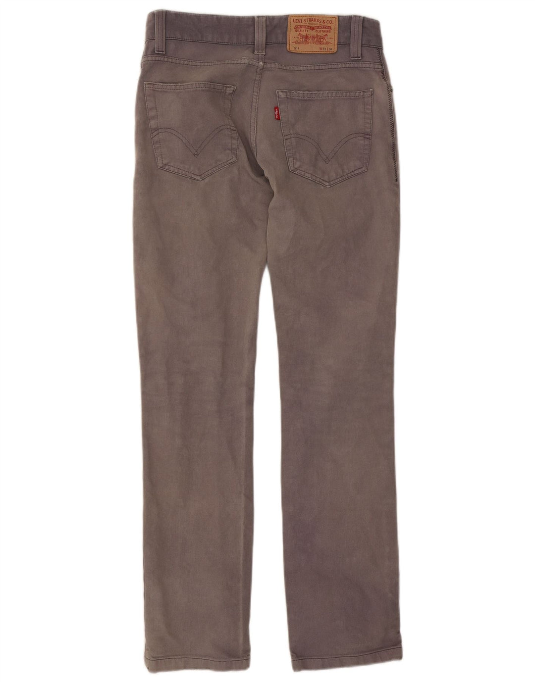 Womens Slim Casual Trousers W31 L32