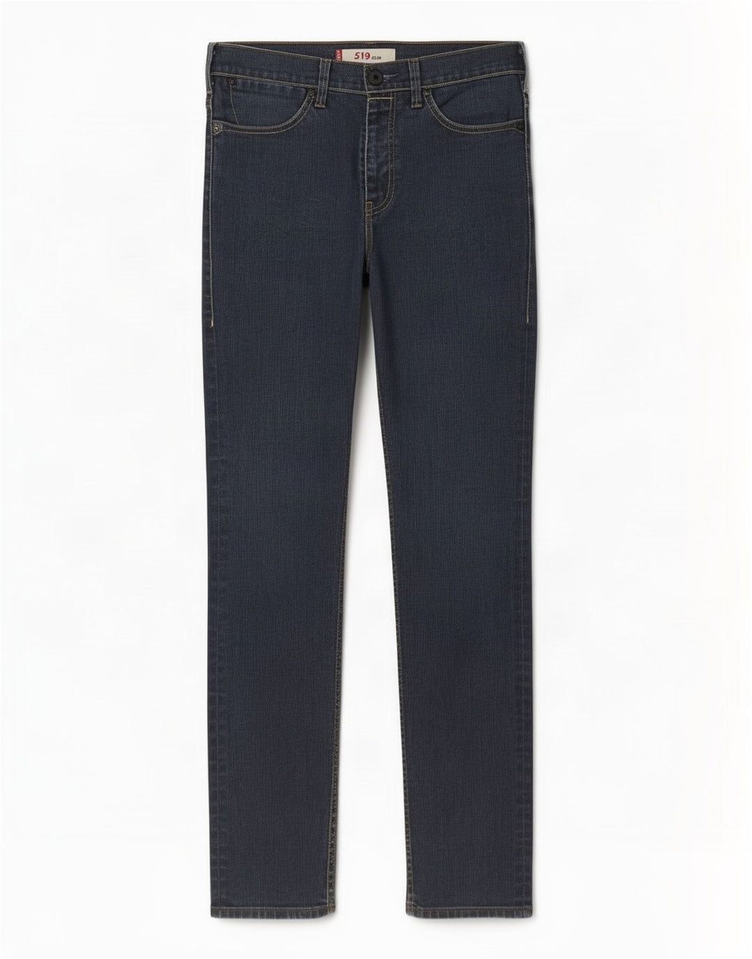 Levi's Mens 519 Slim Jeans W34 L34 Blue Cotton