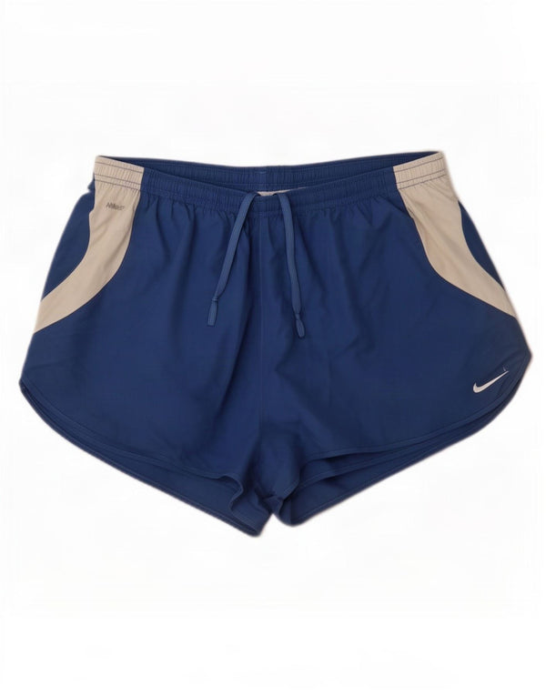 Nike Mens Sport Shorts 2XL Blue Colourblock Polyester
