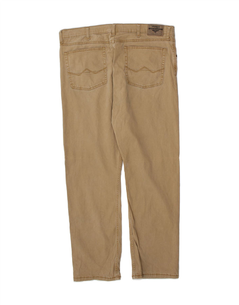 WRANGLER Mens Slim Straight Jeans W38 L30 Beige Cotton Vintage Wrangler and Second-Hand Wrangler from Messina Hembry 