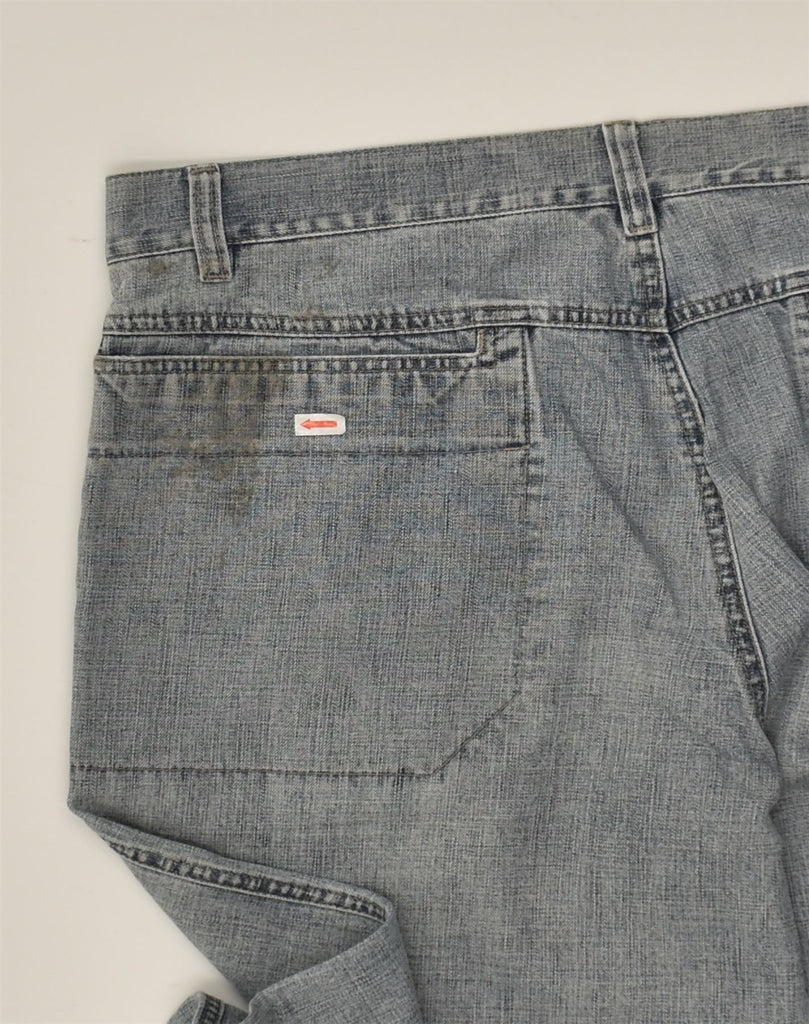 NAVIGARE Mens Straight Jeans IT 50 Large W36 L30 Blue Cotton | Vintage Navigare | Thrift | Second-Hand Navigare | Used Clothing | Messina Hembry 