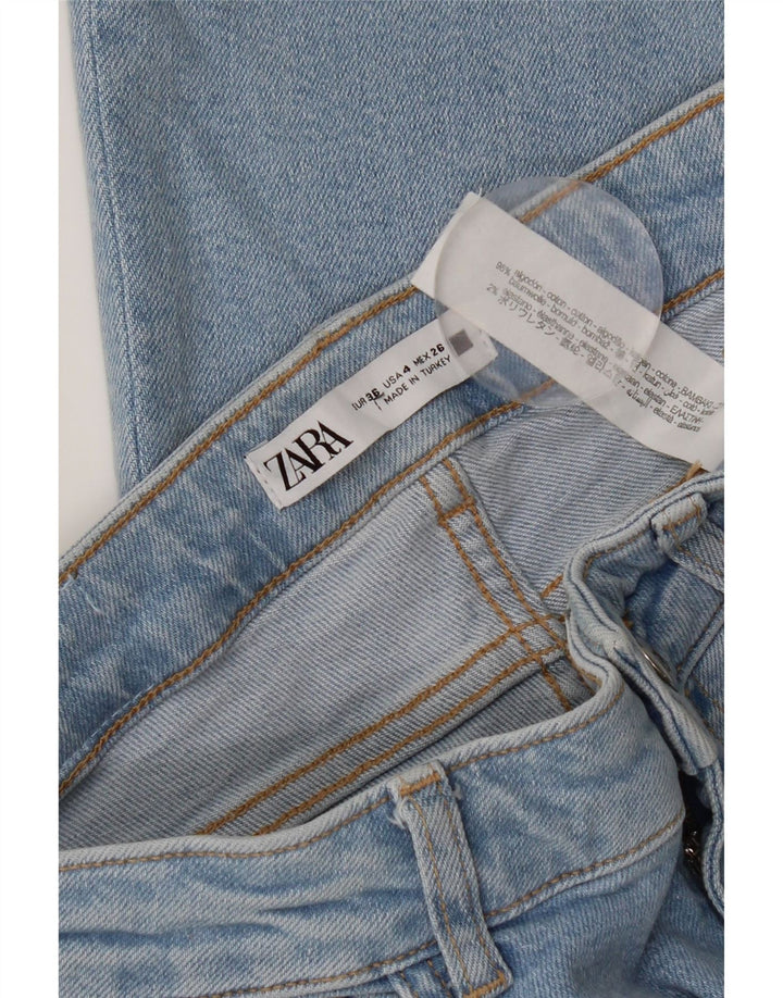 Zara Womens Bootcut Jeans EU 36 XS W26 L24 Blue Cotton