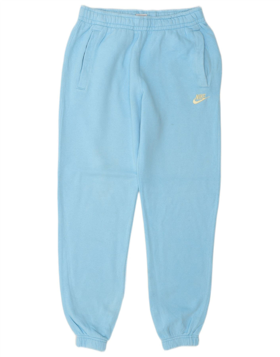 Nike Mens Tracksuit Trousers Joggers Small  Blue Cotton
