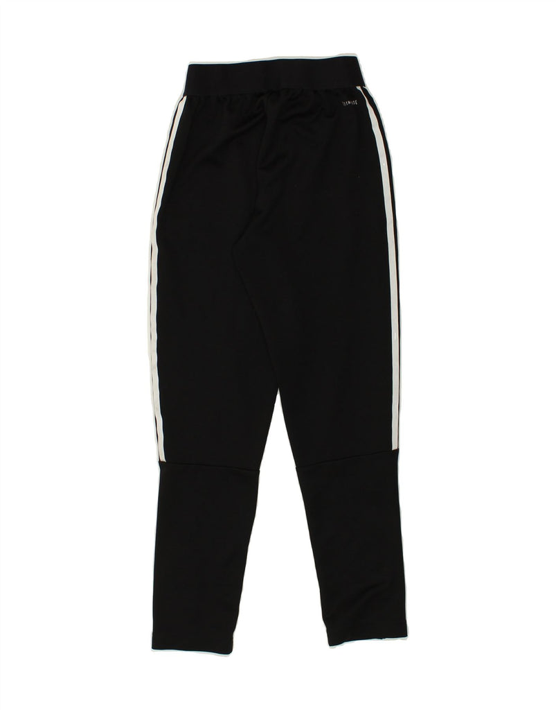 ADIDAS Boys Tracksuit Trousers 11-12 Years Medium Black Polyester | Vintage Adidas | Thrift | Second-Hand Adidas | Used Clothing | Messina Hembry 