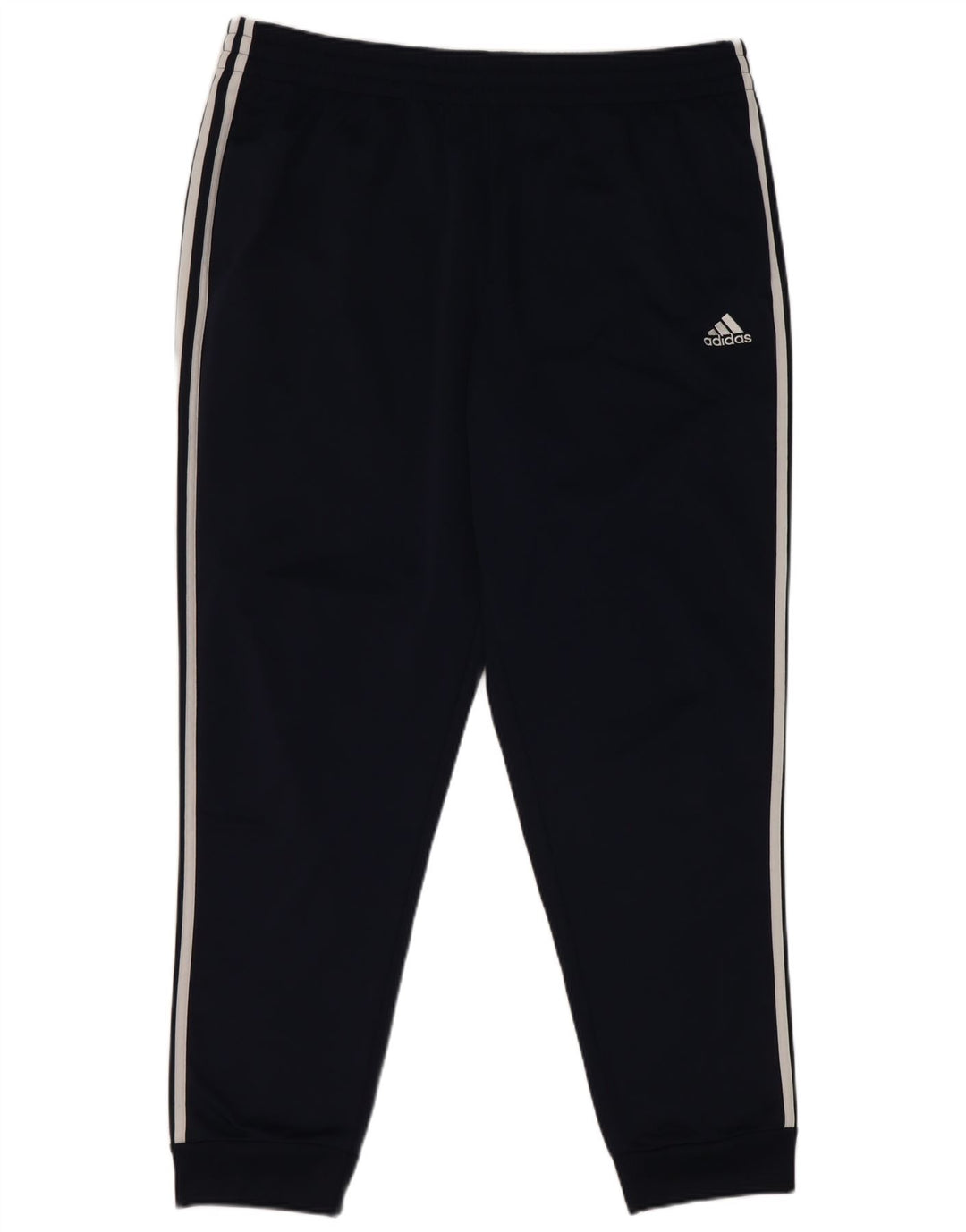 Adidas Mens Tracksuit Trousers Joggers 2XL  Navy Blue Polyester