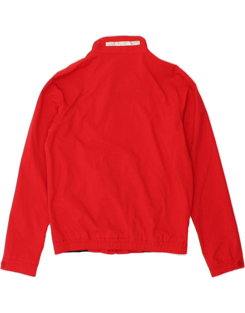 SLAM Mens Bomber Jacket UK 36 Small Red Nylon | Vintage Slam | Thrift | Second-Hand Slam | Used Clothing | Messina Hembry 