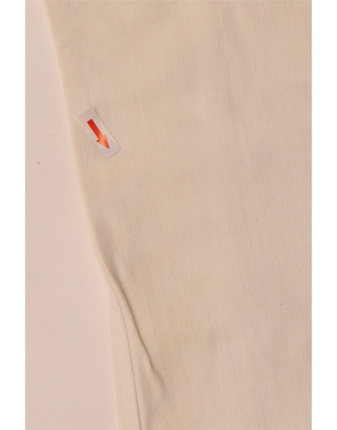 DIESEL Womens Rokket Straight Jeans W29 L34 White Cotton