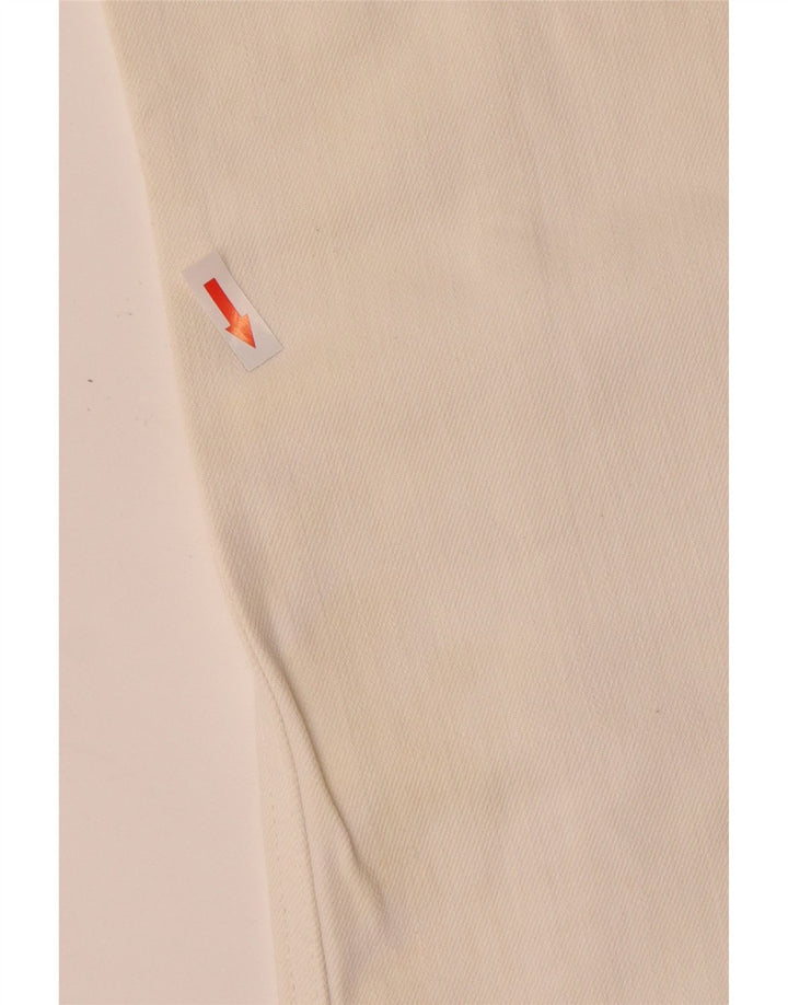 DIESEL Womens Rokket Straight Jeans W29 L34 White Cotton