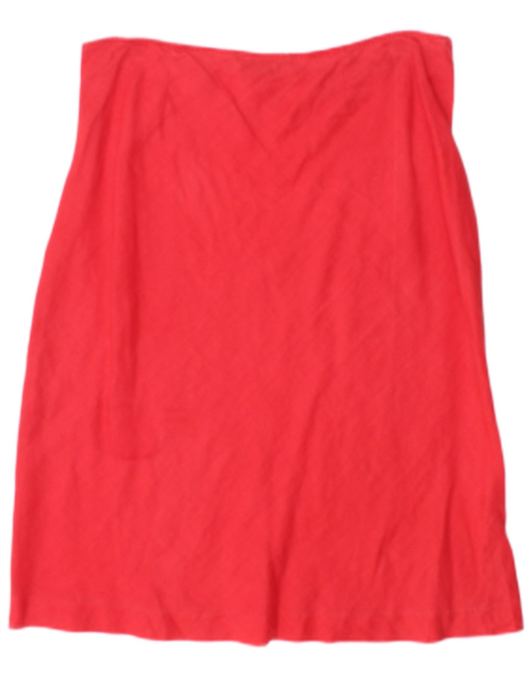 Zara Womens A-Line Skirt Medium W28 Red Ramie