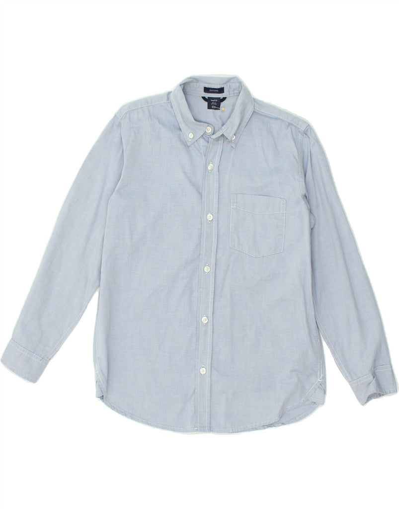 GAP Boys Oxford Shirt 10-11 Years Blue Cotton | Vintage Gap | Thrift | Second-Hand Gap | Used Clothing | Messina Hembry 