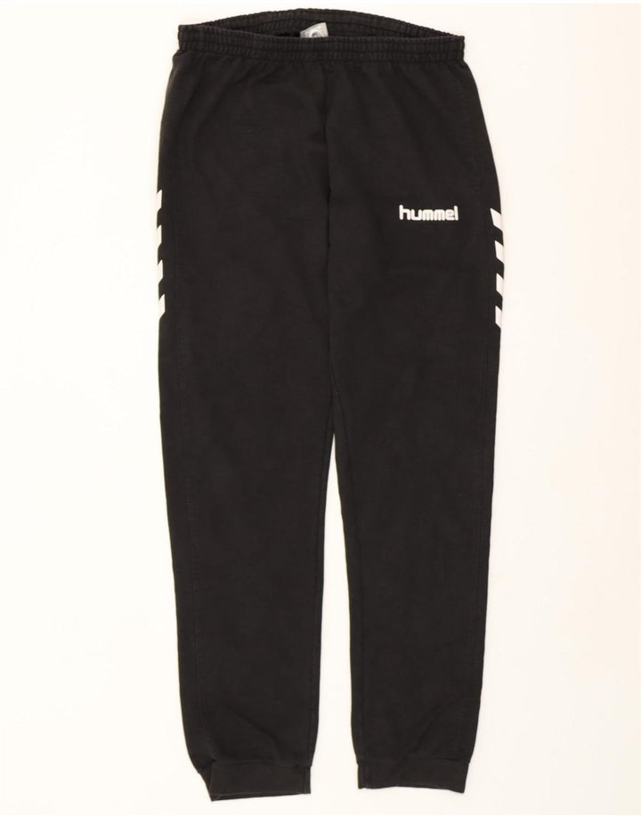HUMMEL Mens Tracksuit Trousers Joggers XL  Black