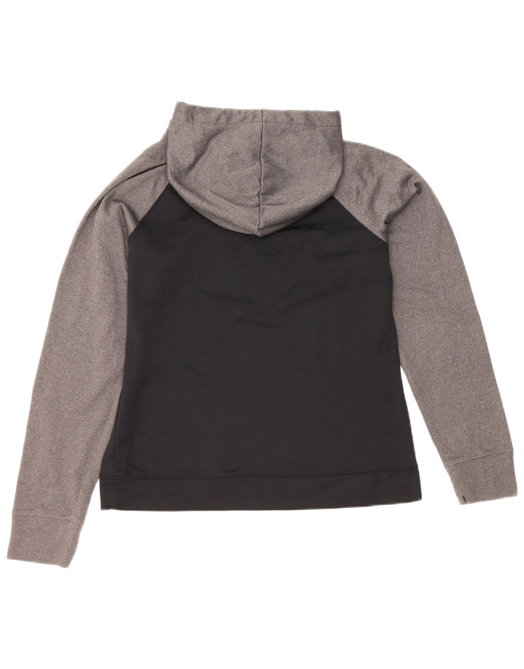 Under Armour Womens Hoodie Jumper UK 14 Medium Black Colourblock Polyester