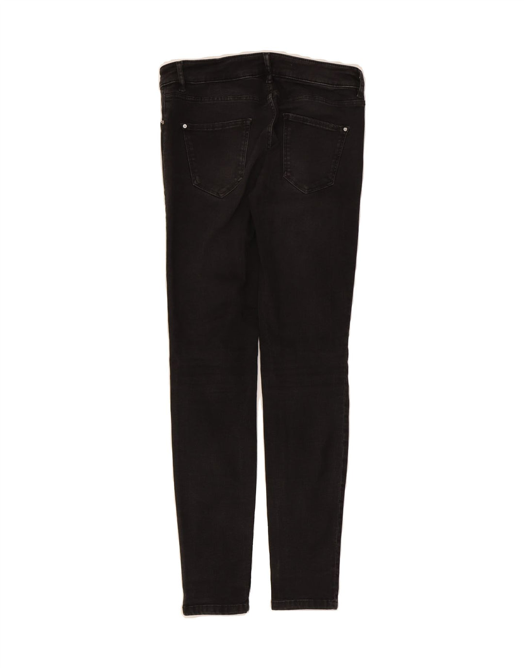 MASSIMO DUTTI Womens Skinny Jeans EU 40 Medium W30 L29 Black Cotton Vintage Massimo Dutti and Second-Hand Massimo Dutti from Messina Hembry 
