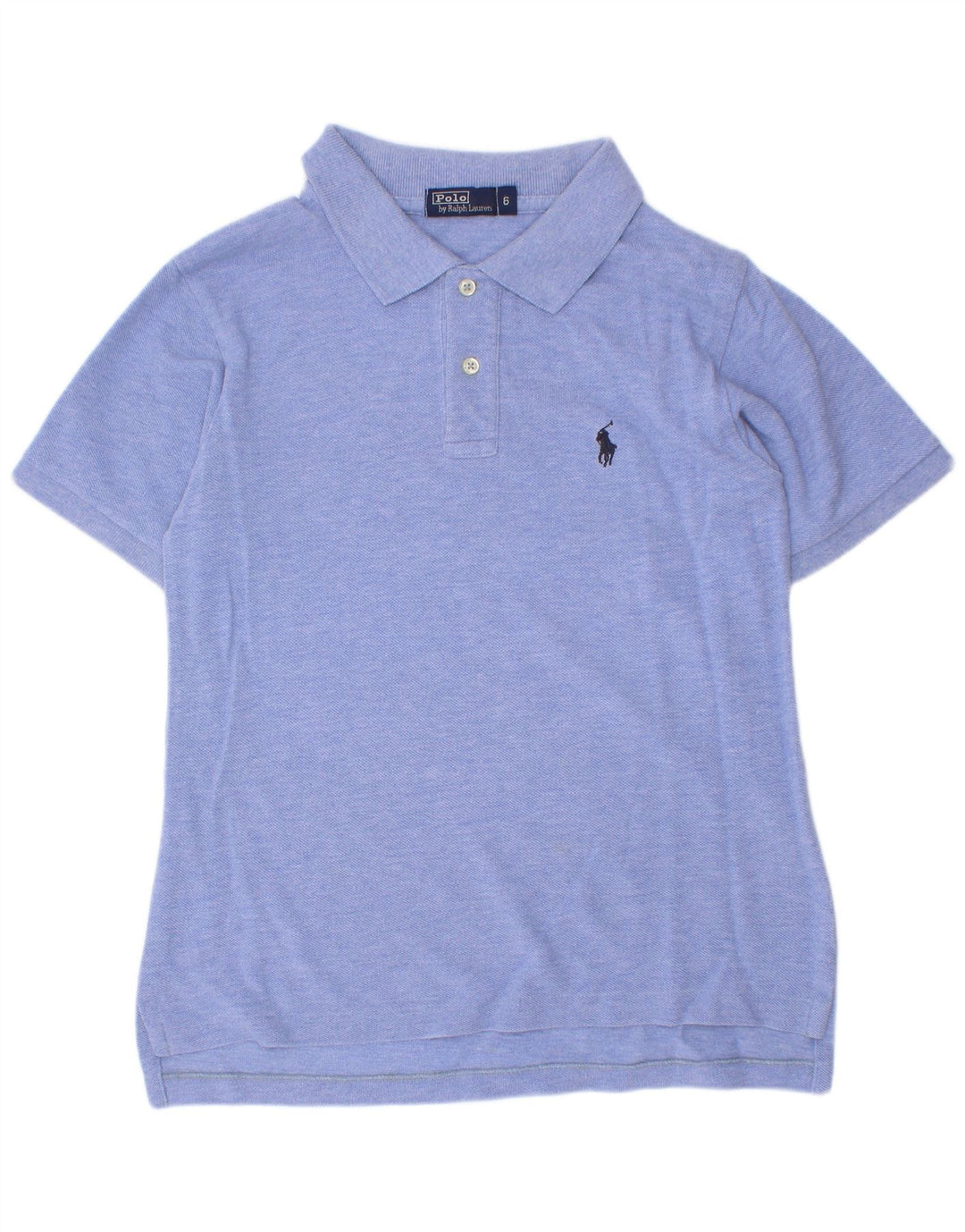 Polo Ralph Lauren Boys Shirt 5-6 Years Blue Cotton
