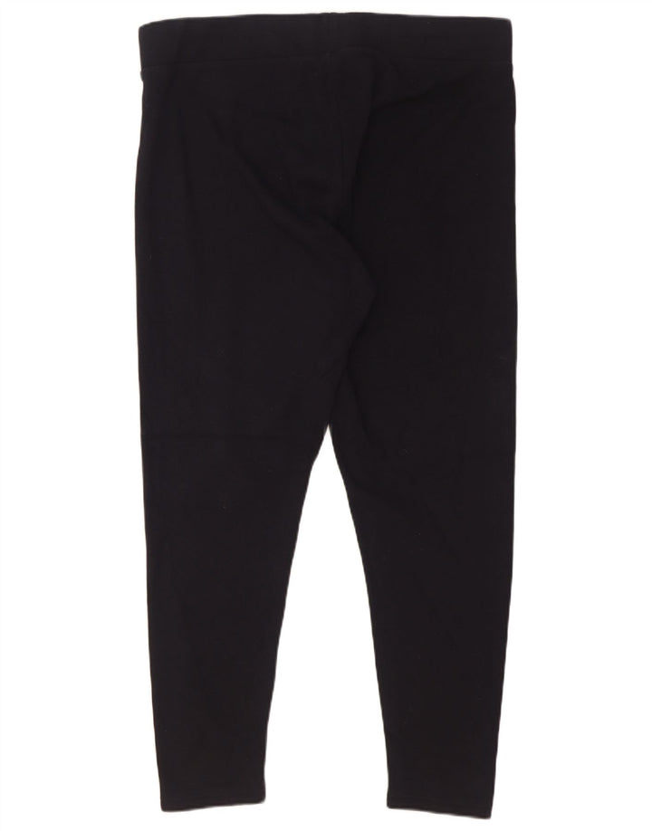 Marks & Spencer Womens Leggings UK 18 XL Navy Blue Polyester