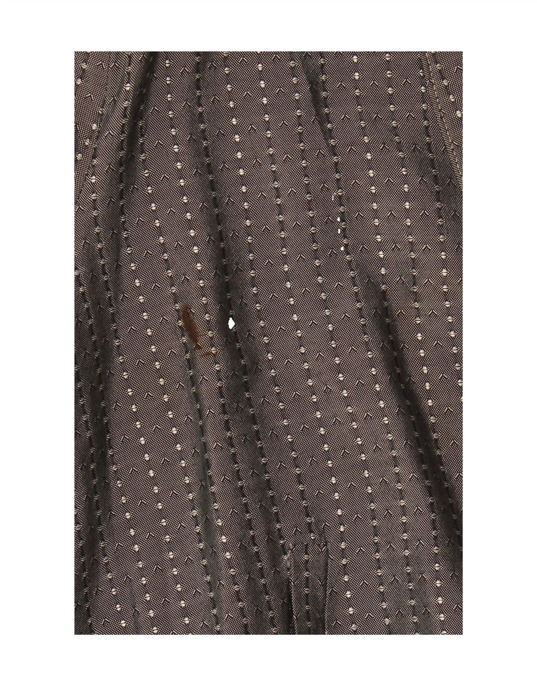 VINTAGE Womens Military Jacket UK 16 Large Grey Spotted Acetate Vintage Vintage and Second-Hand Vintage from Messina Hembry 