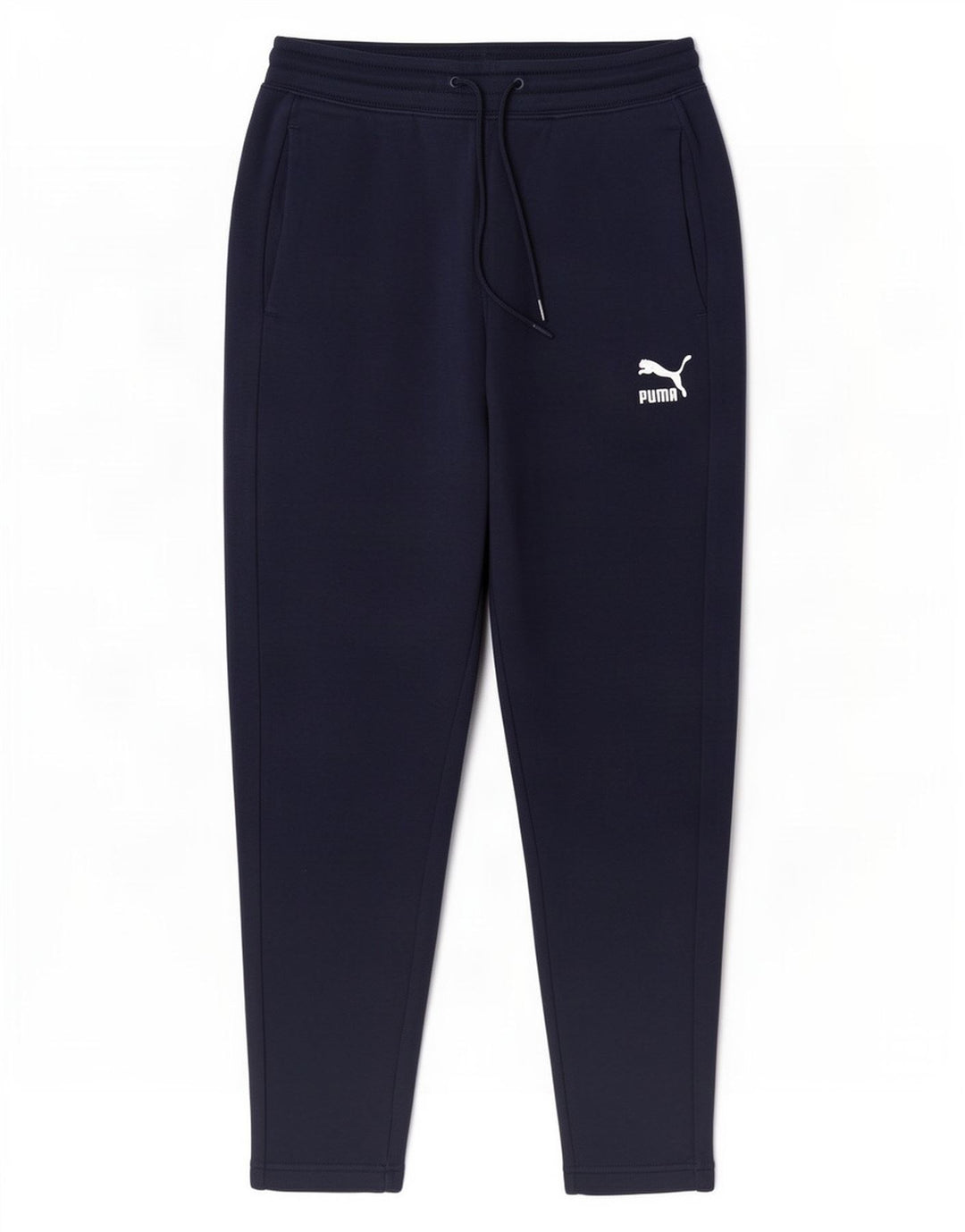 Puma Mens Tracksuit Trousers Small Navy Blue Cotton
