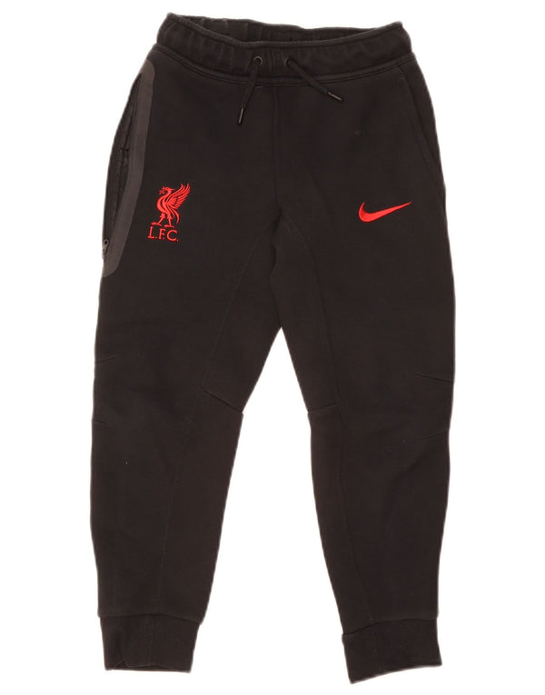 Nike Boys Liverpool Tracksuit Trousers Joggers 8-9 Years Small Black