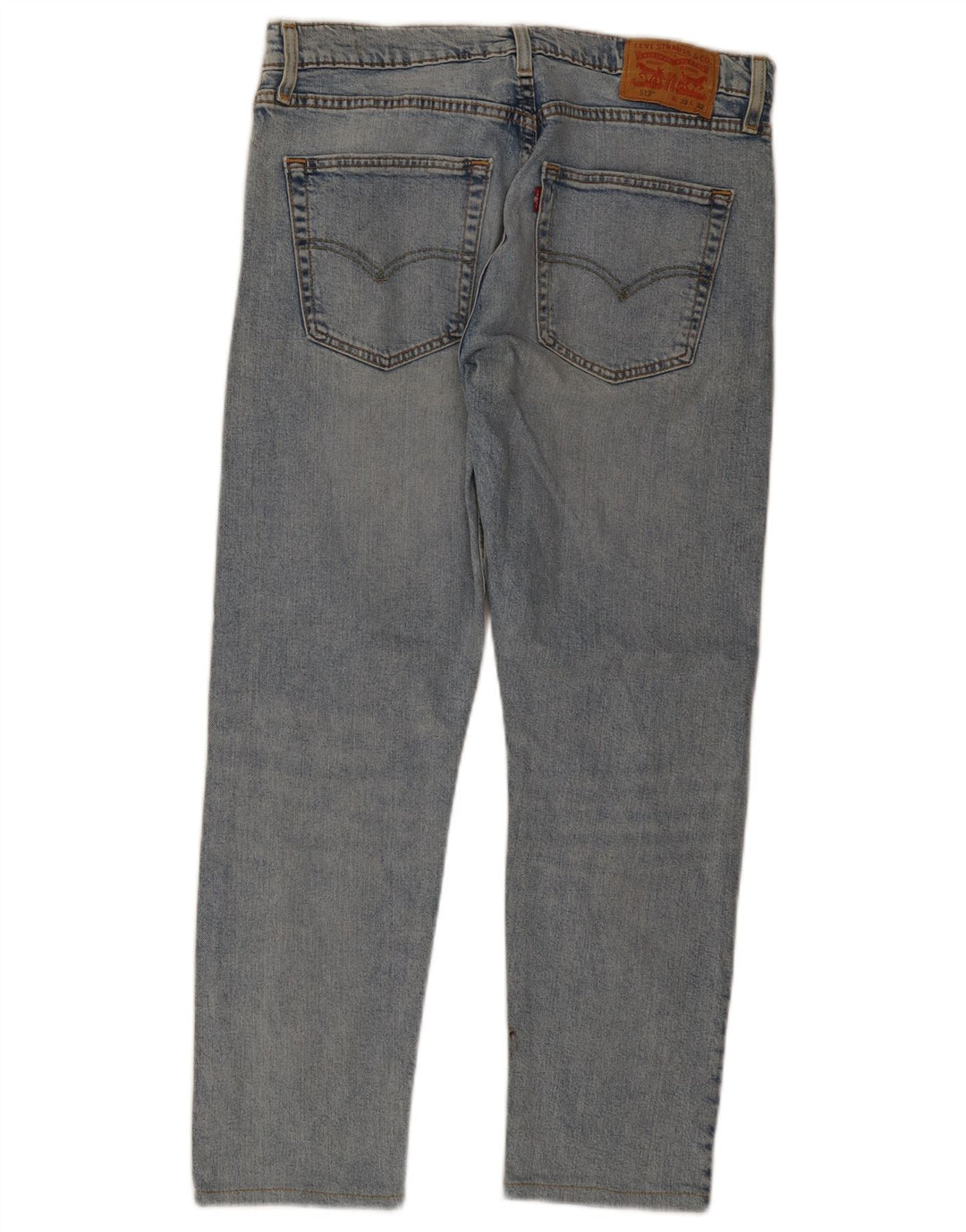 Levi's Mens 512 Distressed Slim Tapered Jeans W33 L27 Blue