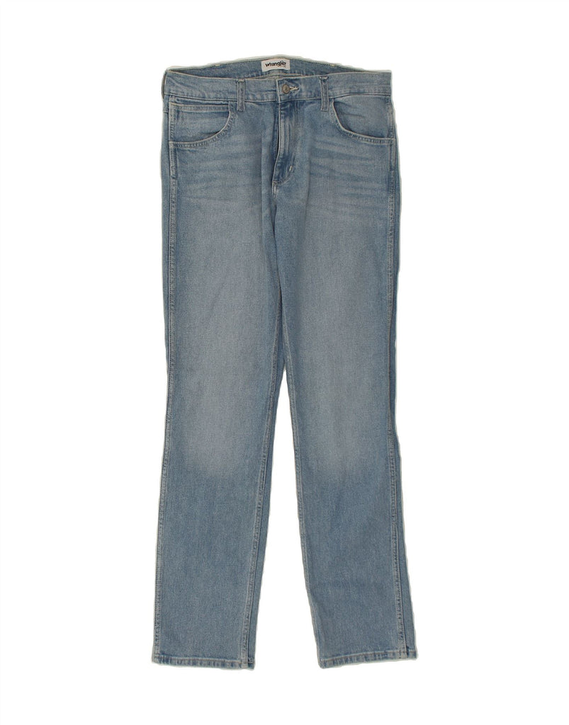 WRANGLER Womens Straight Jeans W32 L33  Blue | Vintage Wrangler | Thrift | Second-Hand Wrangler | Used Clothing | Messina Hembry 