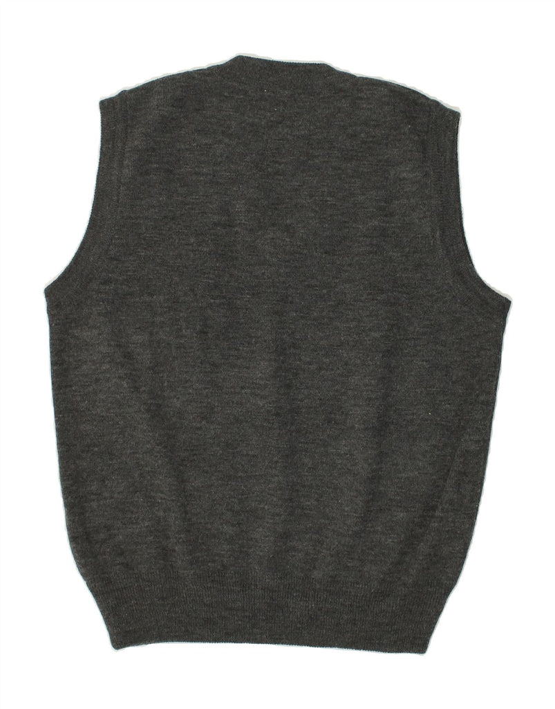 VINTAGE Mens Slim Fit Vest Tank Top XL Grey | Vintage Vintage | Thrift | Second-Hand Vintage | Used Clothing | Messina Hembry 