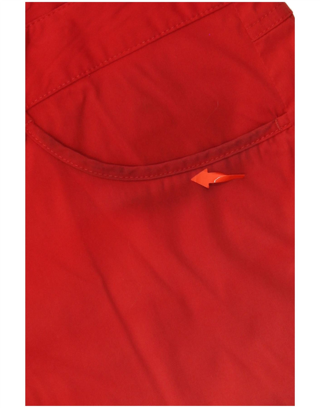 CHERVO Mens Casual Shorts IT 50 Large W34 Red Polyamide