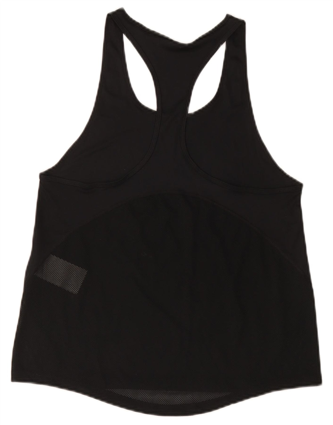 Nike Womens Dri Fit Vest Top UK 10 Small Black Polyester