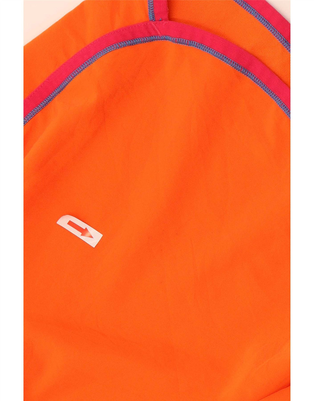 Under Armour Womens Sport Shorts UK 8 Small Orange Striped Polyester