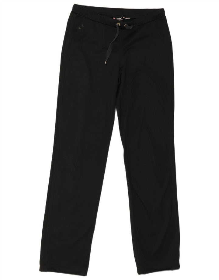 Lotto Womens Tracksuit Trousers UK 12 Medium  Black