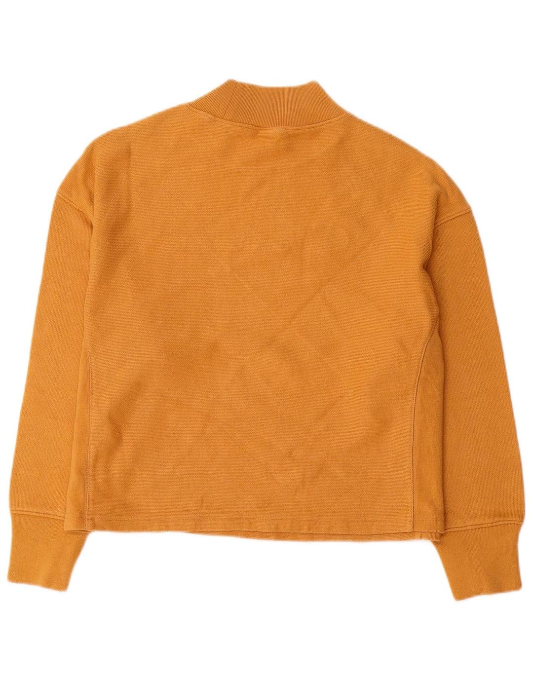 Champion Womens Graphic Oversized Sweatshirt Jumper UK 10 Small Yellow