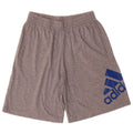 ADIDAS Mens Graphic Sport Shorts Medium  Grey Cotton