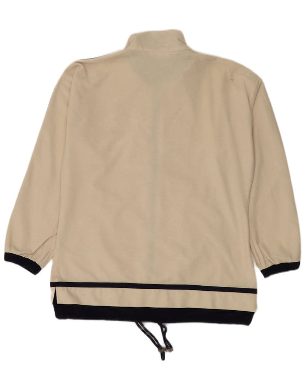 Diadora Mens Tracksuit Top Jacket Medium Beige Colourblock